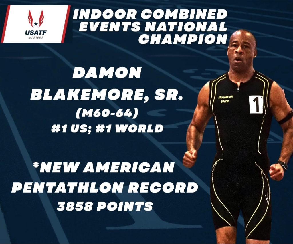 Damon Blakemore American Record